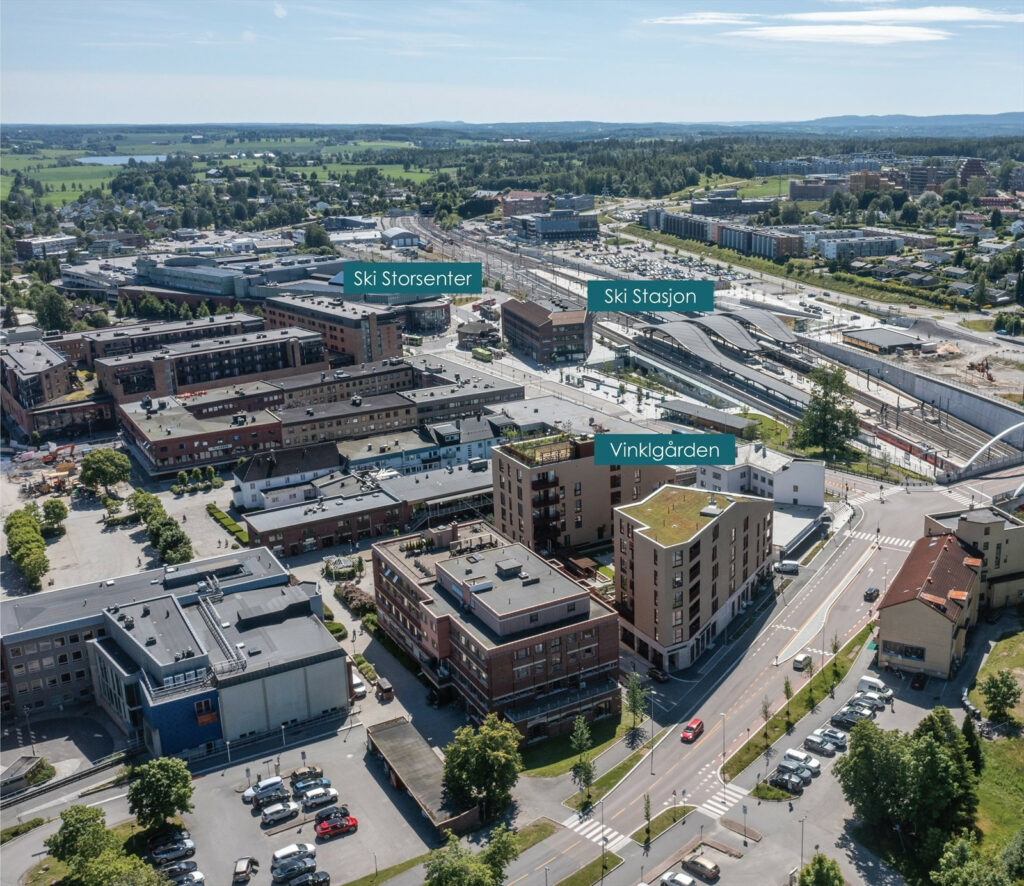 Vinklgården - Moderne og fullt utleid næringseiendom med langsiktige leieavtaler - samlet årsleie kr 5.979.000,-.